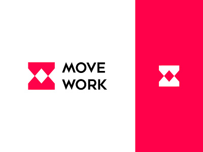Move Work Logo app logo branding design house logo illustration logo logo design minimalist logo move work movers mw logo realestate typography ui vector