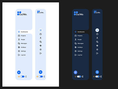 Sidebar Navigation concept sidebar ui ux visual design web application web design