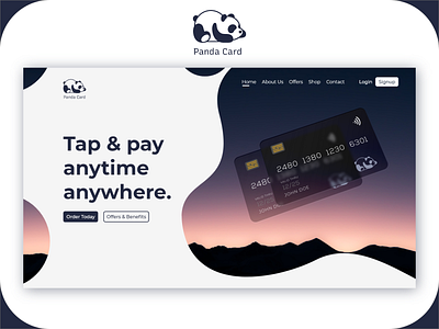 Panda Card Payment Landing Page
