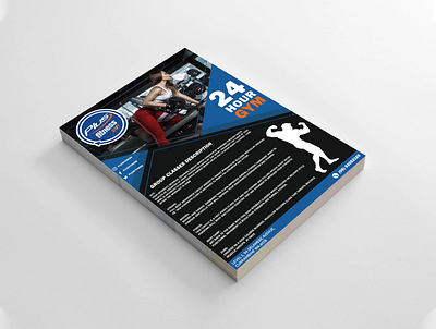 Plus Fitness | Gym Flyer adobe illustrator adobe photoshop fitness gym flyer marketing product design uiuxdesign