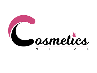 Cosmetics Logo brand branding company design identity illustraion logo mark