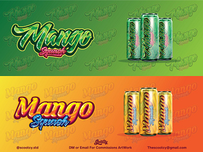 Mango Squash branding customlettering customlogo customtype customwork design flavor freelancer graphic design illustration lett lettering logo logodesign motion graphics packaging packagingdesign squash typelogo vector