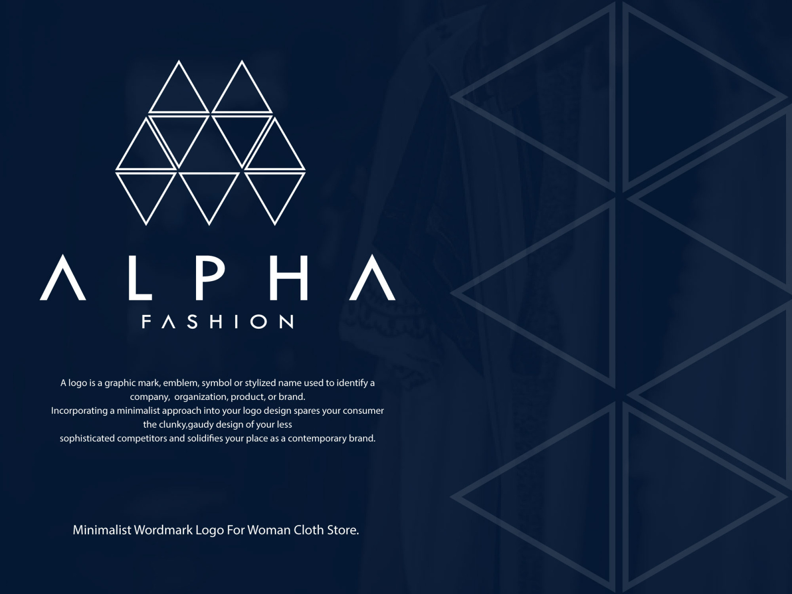 ALPHA fashion logo for cloth store. by Kibriya Sabbir on Dribbble