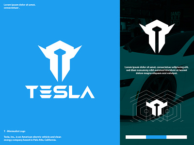 Tesla Logo Design. a logo brand identity branding branding design car car branding car logo flat logo logotype minimal minimalism minimalist symbol t logo tesla testimonial type typography vehical