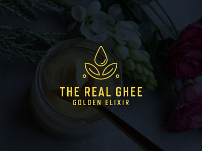 Ghee luxury logo design - Ghee minimal logo - Organic logo brand identity branding ghee ghee logo logo luxury brand luxury logo minimal minimalism minimalist minimalistic modern logo organic logo symbol wordmark logo