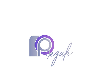 Pegah photo studio branding graphic design logo