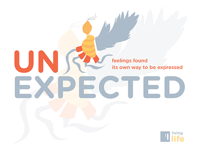 Unexpected expected feelings typography