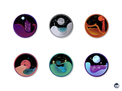 Space buttons