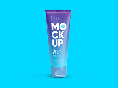 Cosmetic Tube Mockup