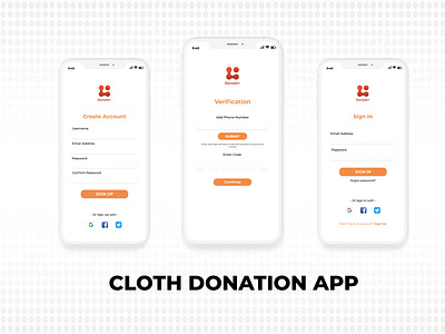 Cloth Donation App