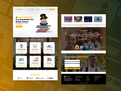 hng landing page