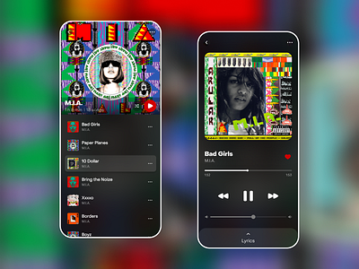 Music Player apple application blur dailyui dailyuichallenge dark design ios music music player ui ux