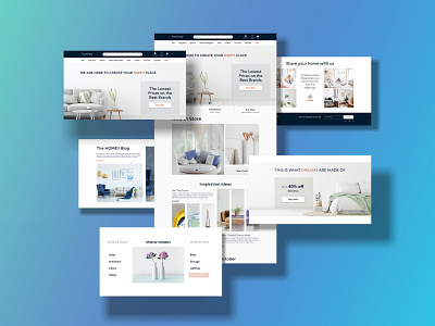 Website Design | Furniture Store | | UX/UI