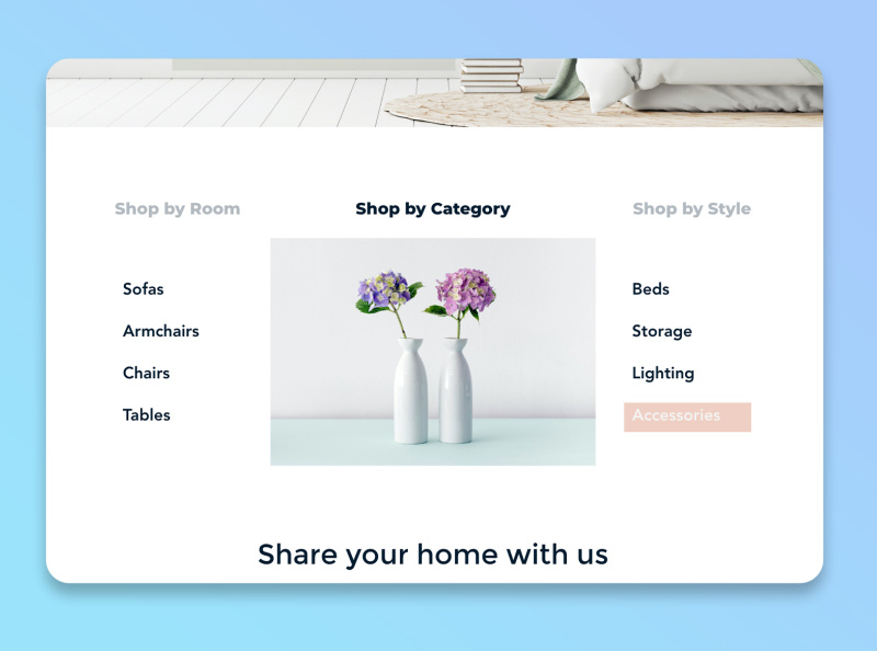 Homepage Details | Website Design by Sharifa on Dribbble