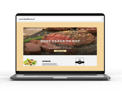 WEB/UI  DESIGN for Restaurant