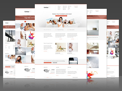 Contour Minimal Business or Creative Template Design clean fullscreen html5 lightbox minimal premium responsive themeforest ui website wed design