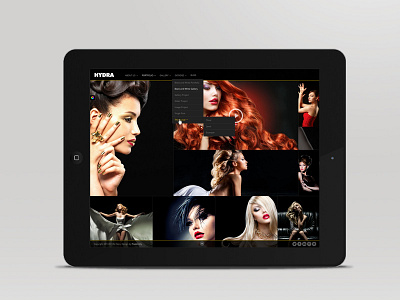 Hydra - Fullscreen Portfolio with Intelligent Grid algorithm design fullscreen grid ios isotope photography themeforest ui website
