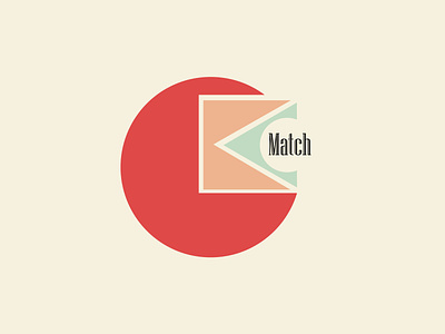 Match art cover design digital figures graphic graphic design illustration magazine minimal poster simple typography ui visual