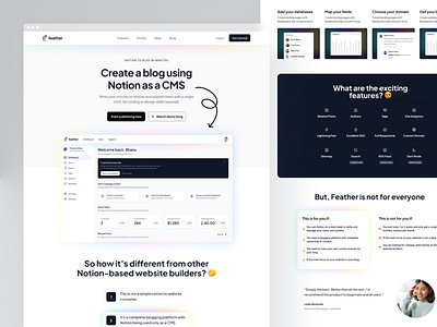 Feather — Landing Page