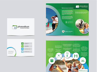 Business card and Flyer photoalbum