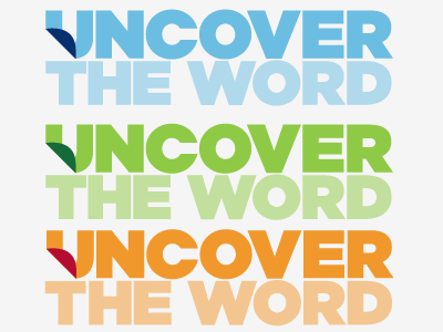 UNCOVER logotype color investigation