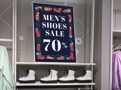 Men's shoes sale banner