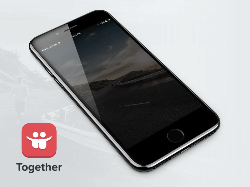 Together Application -  No events found - Animation