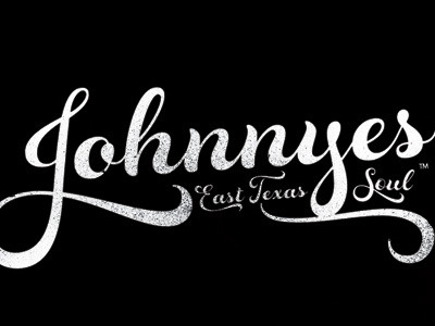 Johnnye's. identity logo texture typography