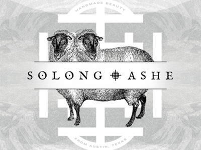 Solong and Ashe identity logo sheep two headed