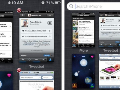iOS 6 Concept Expose App Switcher 