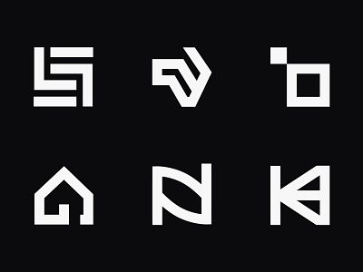 Logo Explorations Using Shapes