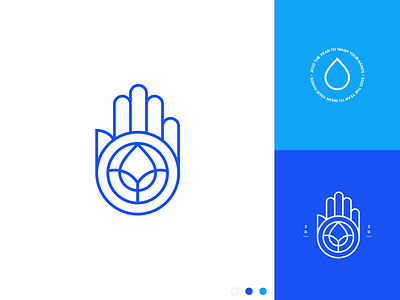 Hand Washing 2020 Fun Logo Design