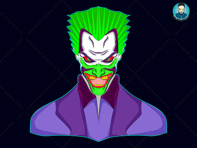 Joker mascot logo illustration crazy joker illustraion illustration joker joker art joker design joker funny joker illustration joker laugh joker logo joker mascot logo illustration mascot mascotlogo