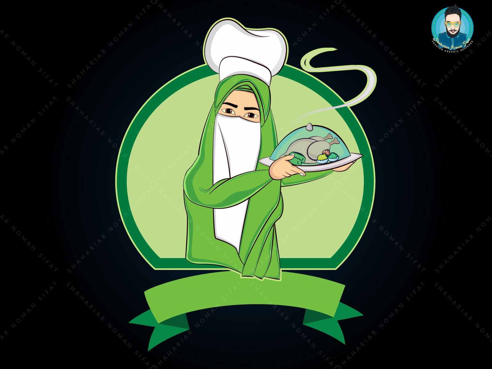 Flexing Female Chef - Women Chef Logo Png Clipart (#489354) - PikPng