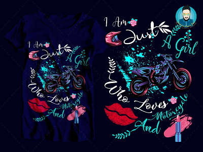 Girl T Shirt Design designs, themes, templates and downloadable graphic ...