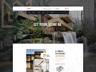 Architecture Template business creative design graphicdesign template wpthemeshaper
