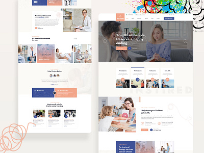 Psychology & Counseling addiction anxiety counseling meditation psd design psychology template weightloss wpthemeshaper