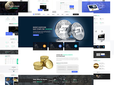 Crypto trading bitcoin coin currency crypto trading cryptocurrency cryptocurrency advisor cryptocurrency investments currency exchange mining ui ux web
