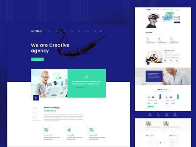 Agency Template agency blog business corporate creative digital agency flat marketing marketing agency modern