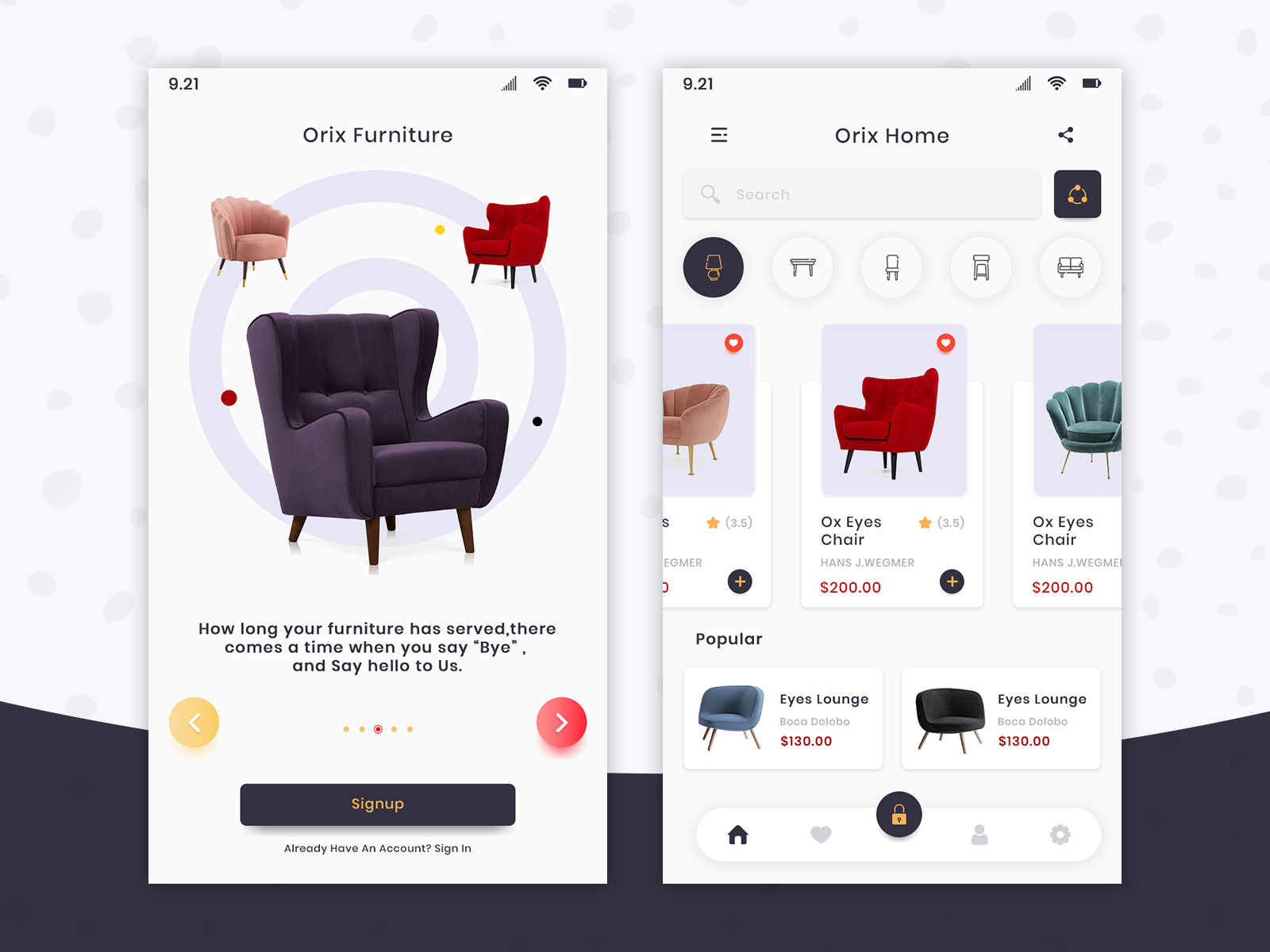 e commerce applications by Elis Bhanderi on Dribbble