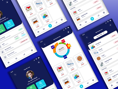 App Design admin panel android app design android application app ecommerce logo mockup