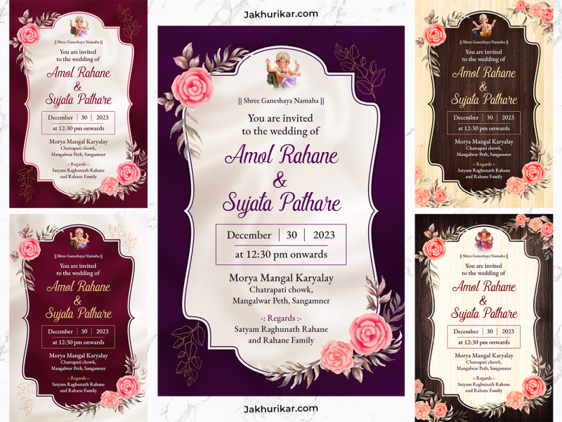 Blank deals wedding invitation