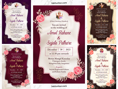 Wedding Invitation Card Maker | marriage invitation card maker online wedding card making