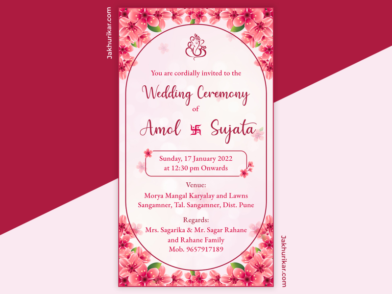 Discover these professional Hindu Wedding Invitation by Jakhurikar on ...