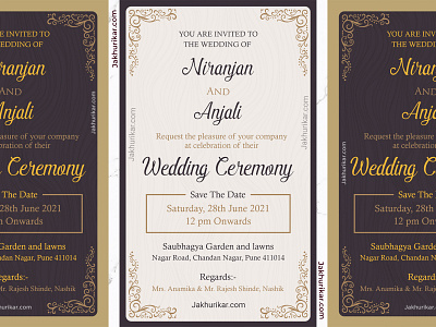 wedding invitation card design maker | indian wedding card wedding reception invites