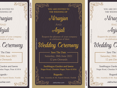 marriage invitation card in english | e invitation card marriage card online