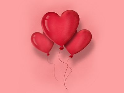 Happy Valentine 💕 (Valentines Dribbble Rebound)