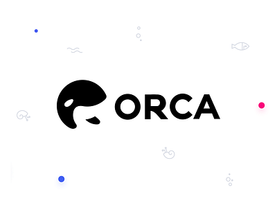 ORCA Branding, Logo design art direction blockchain branding crypto crypto wallet cryptocurrency identity logo logo design logotype minimalist logo minimalistic orca simple logo vector