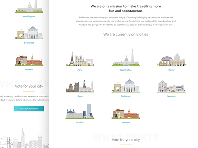 Cities Page