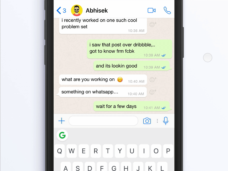 Whatsapp Reactions (Sound Interactions)